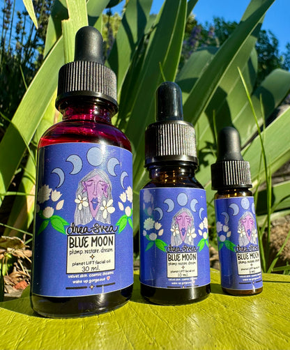 🌙 Blue Moon | Evening Facial Oil ~ Blue Lotus + Jasmine