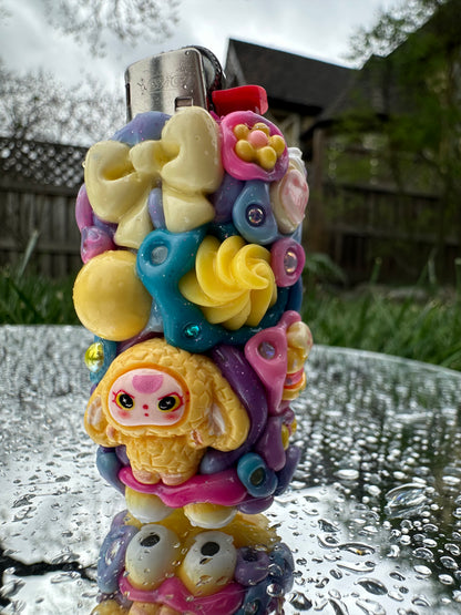 Baby OOZE Pal – Planet LAFU ✧ Mini Bic Lighter Case | Surprise Collectible