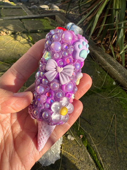 Purple Ice Cream Dream Ooze Lighter Case