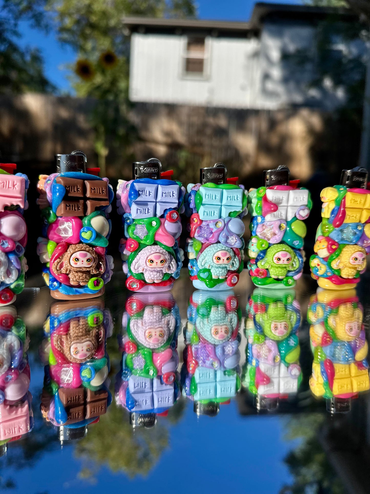 Baby OOZE Pal – planet LAFU | Tennis Collection ✧ Mini Bic Lighter Case || Surprise Collectible