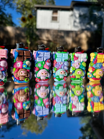 Baby OOZE Pal – planet LAFU | Tennis Collection ✧ Mini Bic Lighter Case || Surprise Collectible