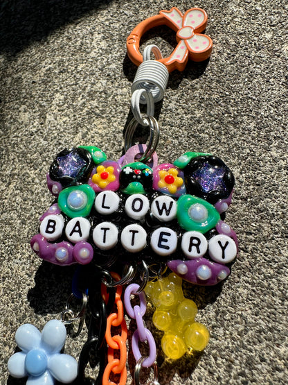 Low Battery ✧ Pocket Pal Bag Charm