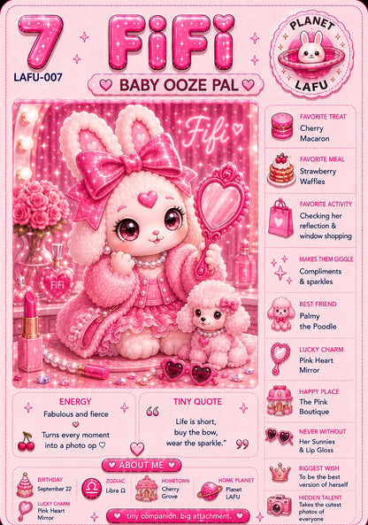 Baby OOZE Pal – planet LAFU | Tennis Collection ✧ Mini Bic Lighter Case || Surprise Collectible