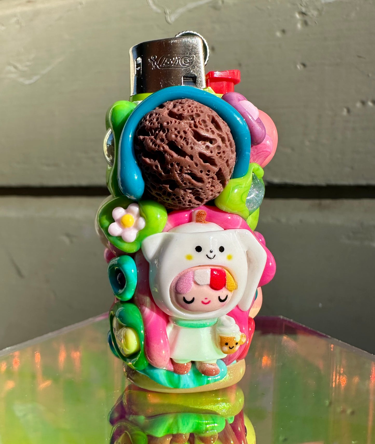 Baby OOZE Pal – planet MELT ✧ Mini Bic Lighter Case || Surprise Collectible