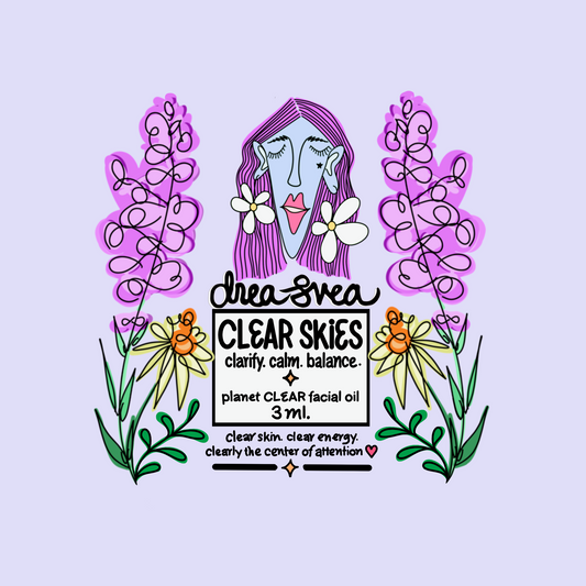 🌤 Clear Skies | Balancing Facial Oil ~ Chamomile + Lavender
