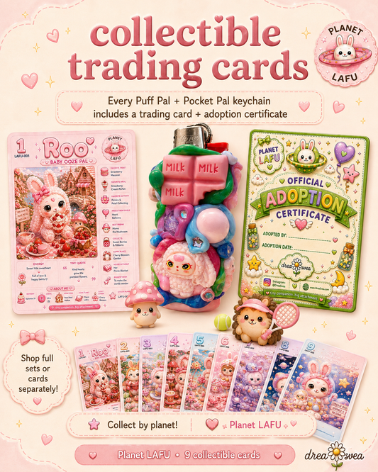 Planet LAFU Trading Cards ✧ Collect All 9