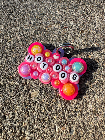 HOT DOG Dog Tag