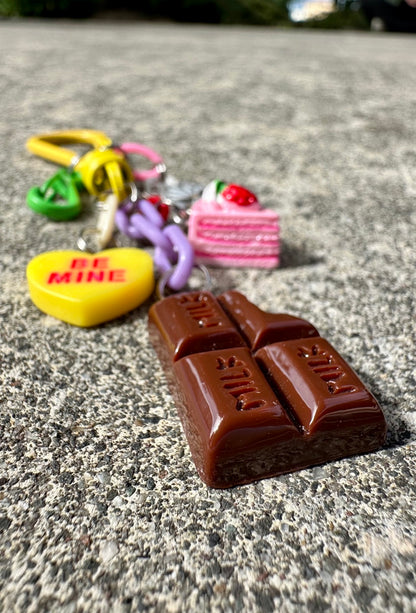 Sugar Crush Pocket Pal chocolate charm close-up