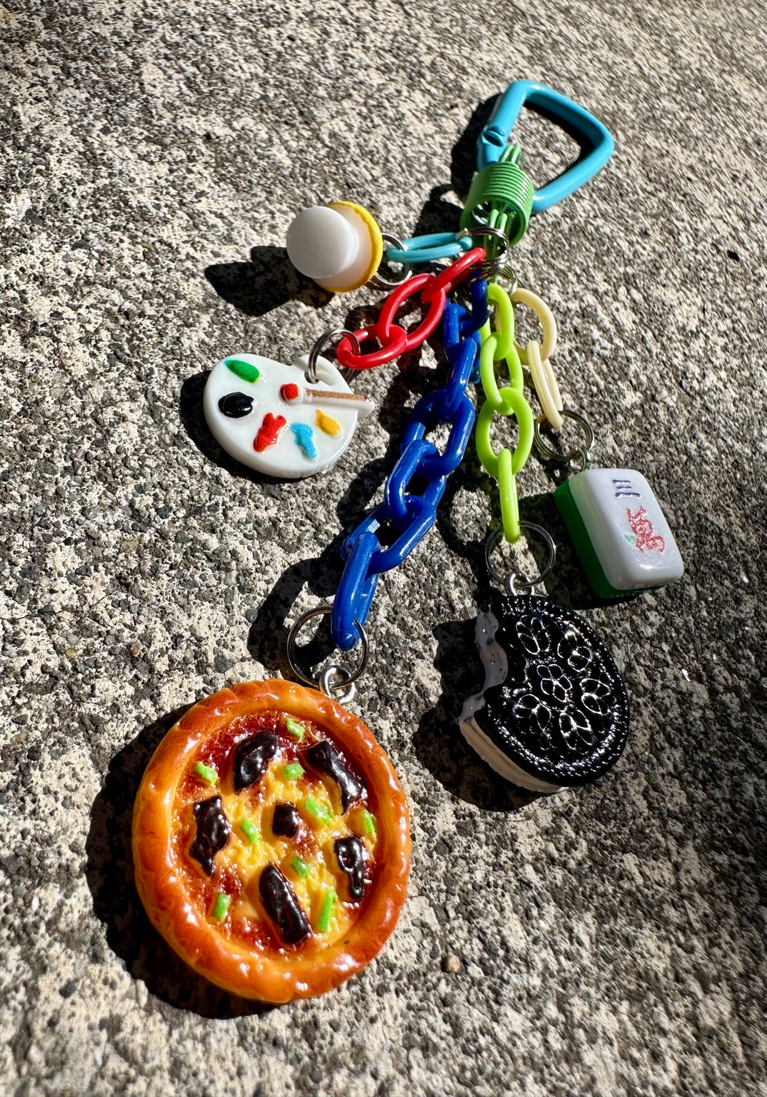 Booked and Busy Pocket Pal bag charm close-up