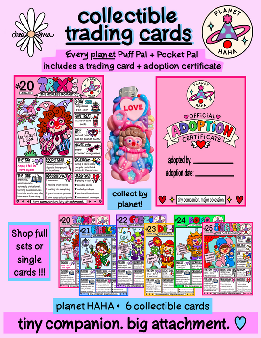 Planet HAHA Trading Cards ✧ Collect All 6