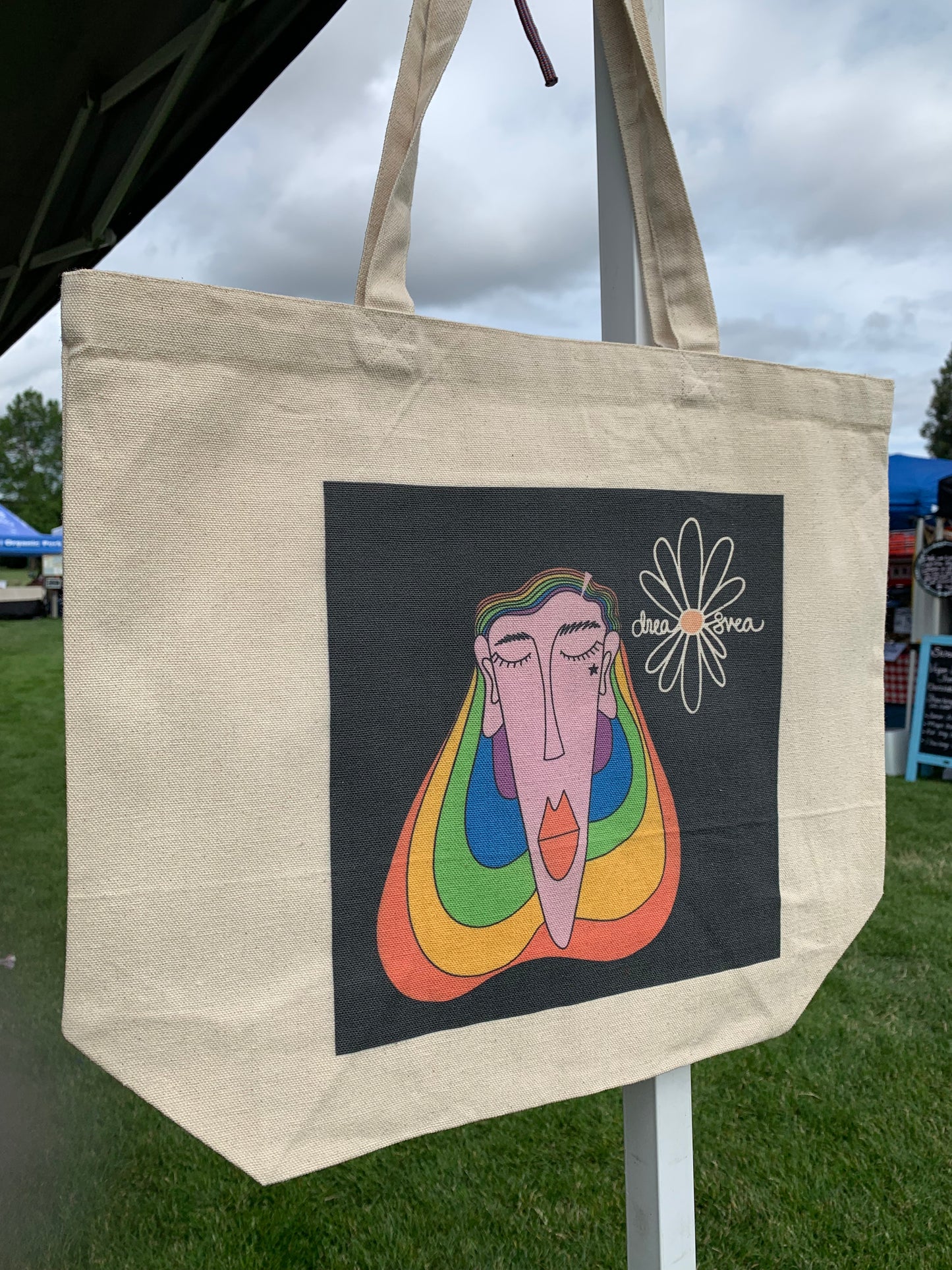 Rainbow Girl Tote