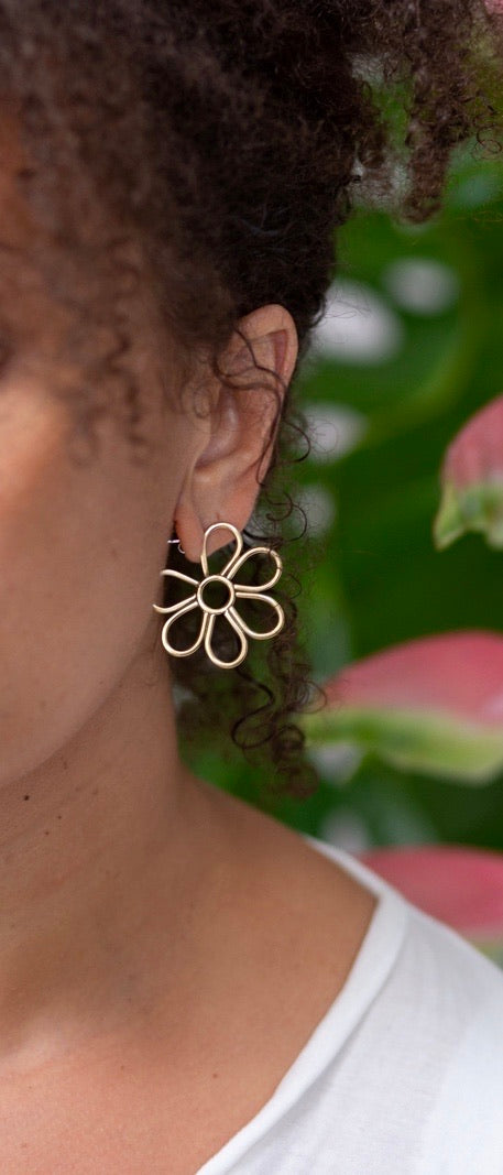 Hazy Daisy Doob Hoops